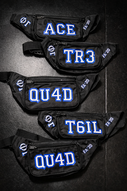 Line Number Fanny Packs